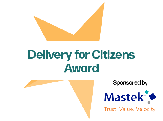 Delivery for Citizens Award star sponsored by Mastek
