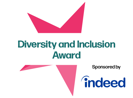 Diversity and Inclusion Award star sponsored by Indeed